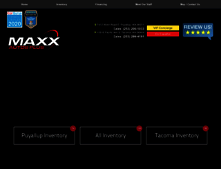 maxxautosplus.com screenshot