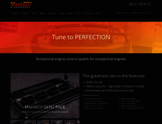 maxxecu.com screenshot