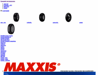 maxxis.cz screenshot