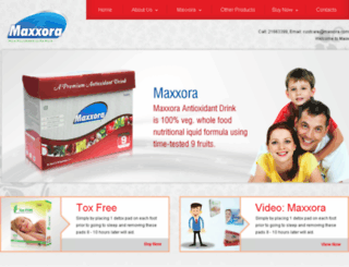 maxxora.com screenshot