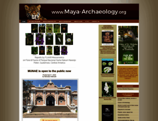 maya-archaeology.org screenshot