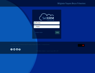 maya.setcrm.com screenshot