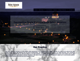 mayadam.net screenshot