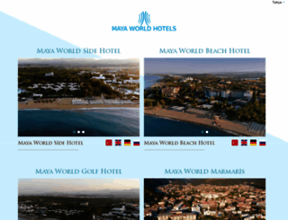 mayahotels.com.tr screenshot