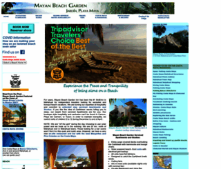 mayanbeachgarden.com screenshot