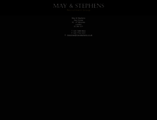 mayandstephens.co.uk screenshot