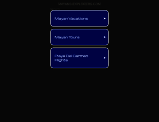 mayans-explorers.com screenshot