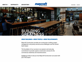 maycroft.co.nz screenshot