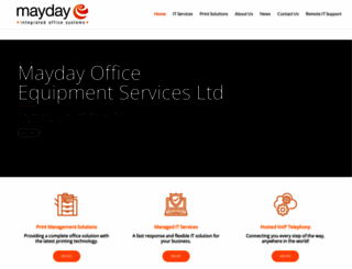 mayday-online.co.uk screenshot