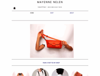 mayenne-nelen.com screenshot