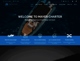 mayer-charter.com screenshot