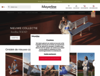 mayerline.be screenshot