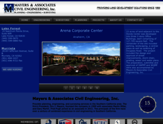 mayerscivil.com screenshot