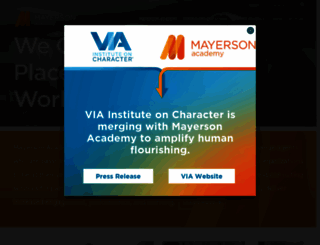 mayersonacademy.org screenshot