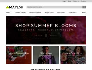mayesh.com screenshot