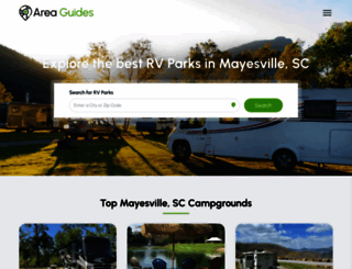 mayesvillesc.areaguides.net screenshot