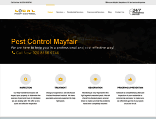 mayfair-pest-control.co.uk screenshot