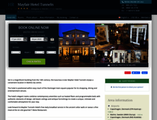 mayfair-tunneln-malmo.hotel-rez.com screenshot