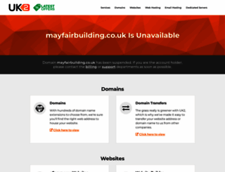 mayfairbuilding.co.uk screenshot