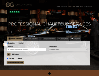 mayfairchauffeurs.co.uk screenshot