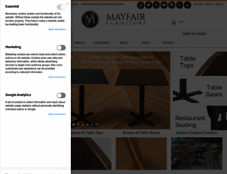 mayfairfurniture.co.uk screenshot