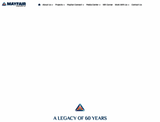 mayfairhousing.com screenshot