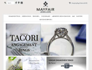 mayfairjewellers.com screenshot