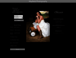 mayfieldphotography.photoreflect.com screenshot