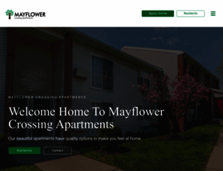 mayflowercrossing.com screenshot