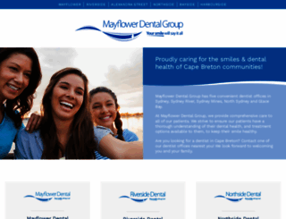 mayflowerdentalgroup.com screenshot