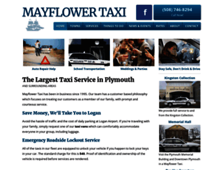mayflowertaxi.com screenshot