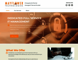 mayflowertech.com screenshot