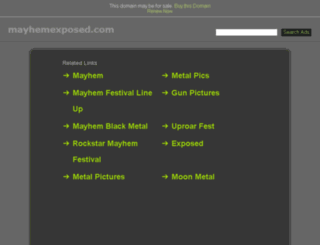 mayhemexposed.com screenshot