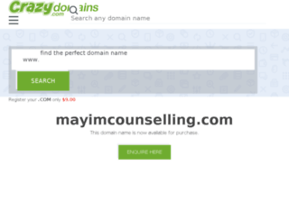 mayimcounselling.com screenshot