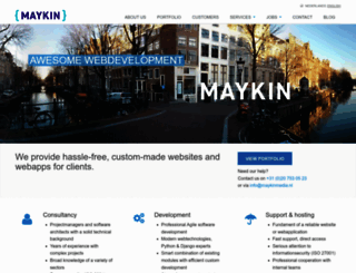 maykinmedia.nl screenshot