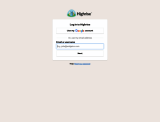 mayoga.highrisehq.com screenshot