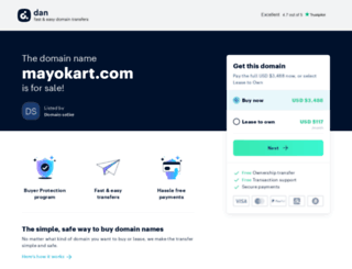 mayokart.com screenshot