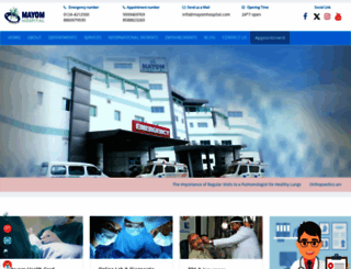 mayomhospital.com screenshot
