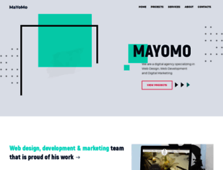 mayomo.com screenshot
