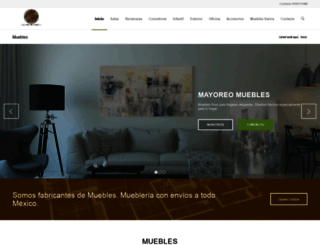 mayoreomuebles.com screenshot