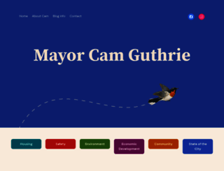 mayorsblog.guelph.ca screenshot