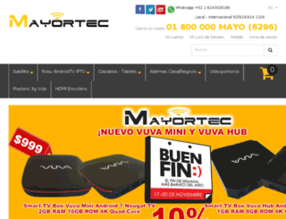 mayortec.com.mx screenshot