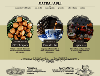 mayrapauli.com.br screenshot