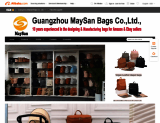 maysanbags.en.alibaba.com screenshot