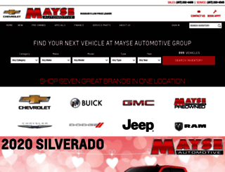 mayse.com screenshot