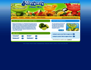 maysons.com screenshot