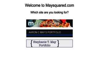 maysquared.com screenshot