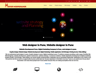 mayurwebdesigner.com screenshot