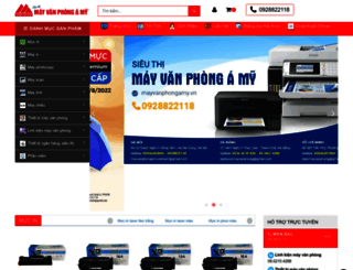 mayvanphongamy.com.vn screenshot