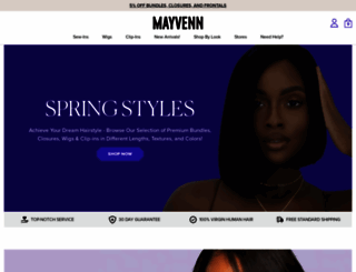 mayvenn.com screenshot